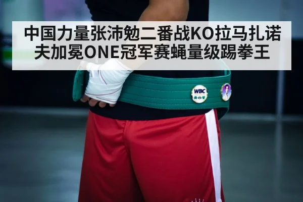 中国力量张沛勉二番战KO拉马扎诺夫加冕ONE冠军赛蝇量级踢拳王